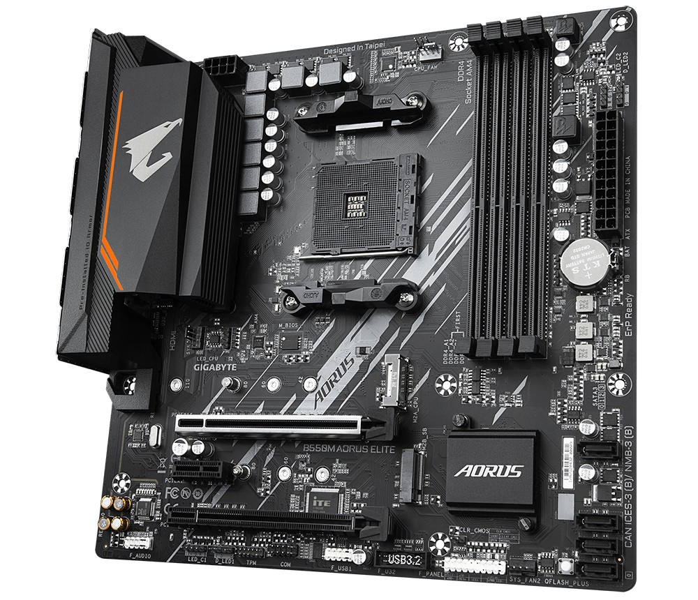 Gigabyte b550m aorus elite совместимость